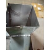vidaXL Paalverbindingen 4 st Y-vorm 101x101 mm gegalvaniseerd metaal