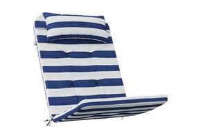 vidaXL Stoelkussens Adirondack 2 st Gestreept - 34% Korting