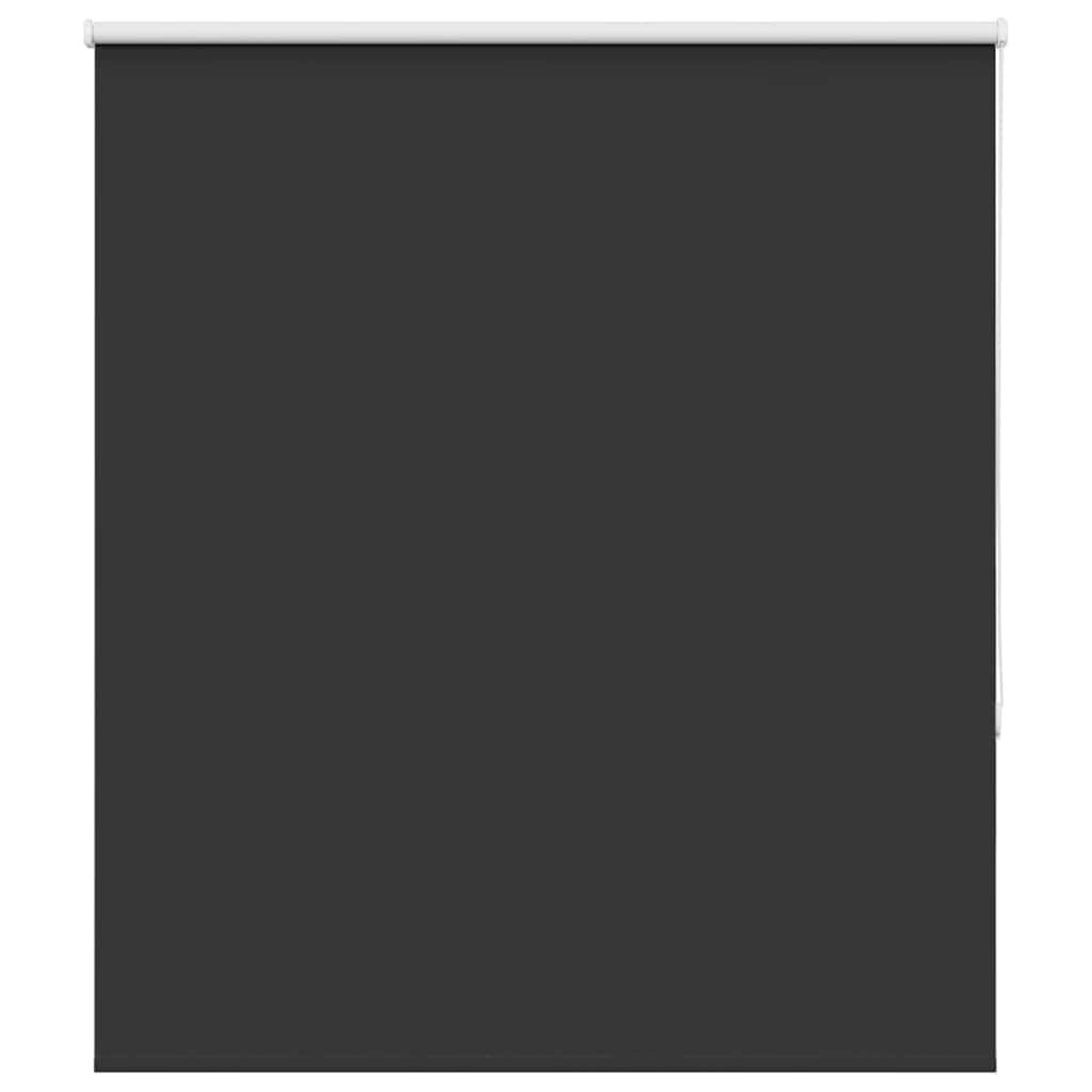 vidaXL Rolgordijn verduisterend 120x130 cm stofbreedte 116,6 cm zwart