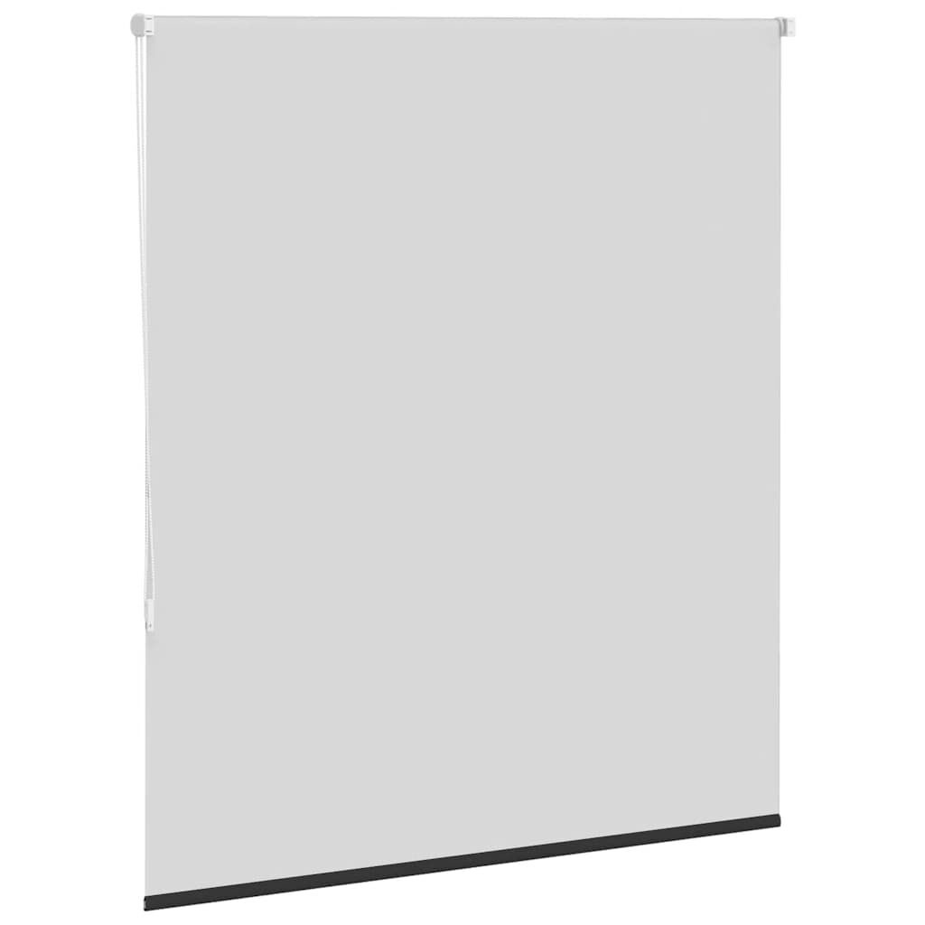 vidaXL Rolgordijn verduisterend 120x130 cm stofbreedte 116,6 cm zwart