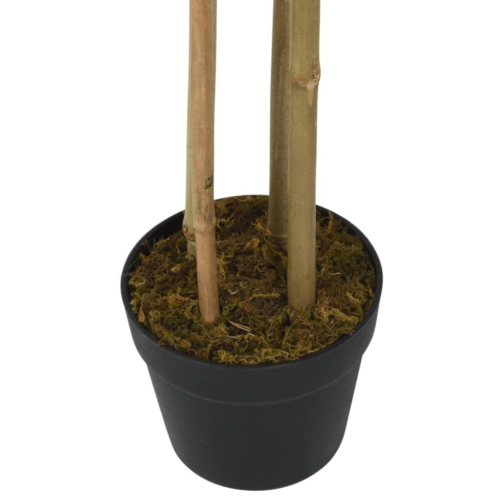 vidaXL Kunstplant bamboe 760 bladeren 120 cm groen