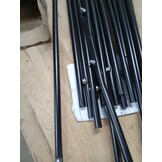 vidaXL Kamerscherm met 4 panelen 698x180 cm stof antracietkleurig