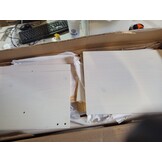 vidaXL BODO Halbank 114x40x45 cm Wit/Bruin - 54% Korting!