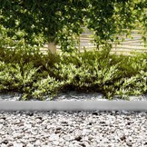vidaXL Tuinrand 30 st 100 x 0,05 x 15 cm Gegalvaniseerd staal Zilver