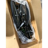 Vouwfiets 24 inch - zwart - zonder versnellingen