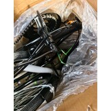 Vouwfiets 24 inch - zwart - zonder versnellingen