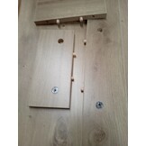 vidaXL Badkamerspiegelkast 60x10,5x45 cm artisanaal eikenkleurig