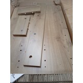 vidaXL Badkamerspiegelkast 60x10,5x45 cm artisanaal eikenkleurig