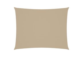 VidaXL Zonnescherm Rechthoekig 4x5m Beige Oxford Stof - 34% Korting