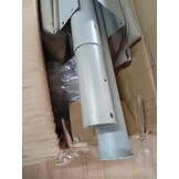 vidaXL Uittrekbaar Zijscherm Rechthoekig 180 x 600 cm Polyester Beige