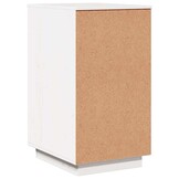 vidaXL Bureaukastje 40x50x75 cm massief grenenhout wit