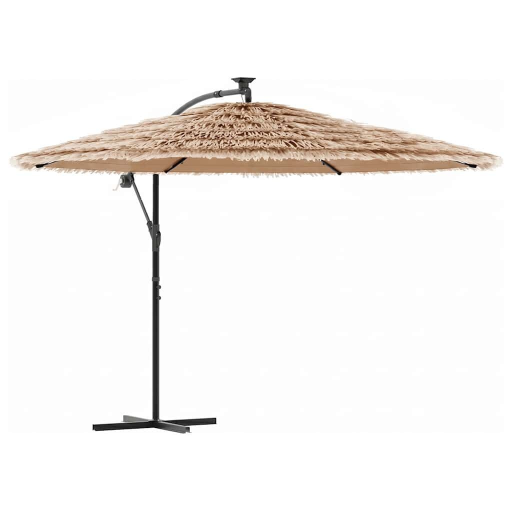 Bruine Parasol met Stalen Paal 290x290 cm - 47% Korting