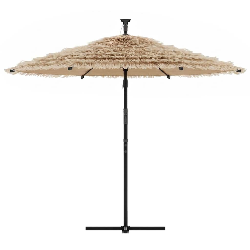 Bruine Parasol met Stalen Paal 290x290 cm - 47% Korting