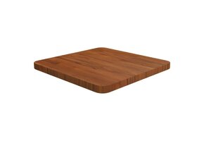 vidaXL Tafelblad 40x40cm Donkerbruin Eikenhout - 53% Korting