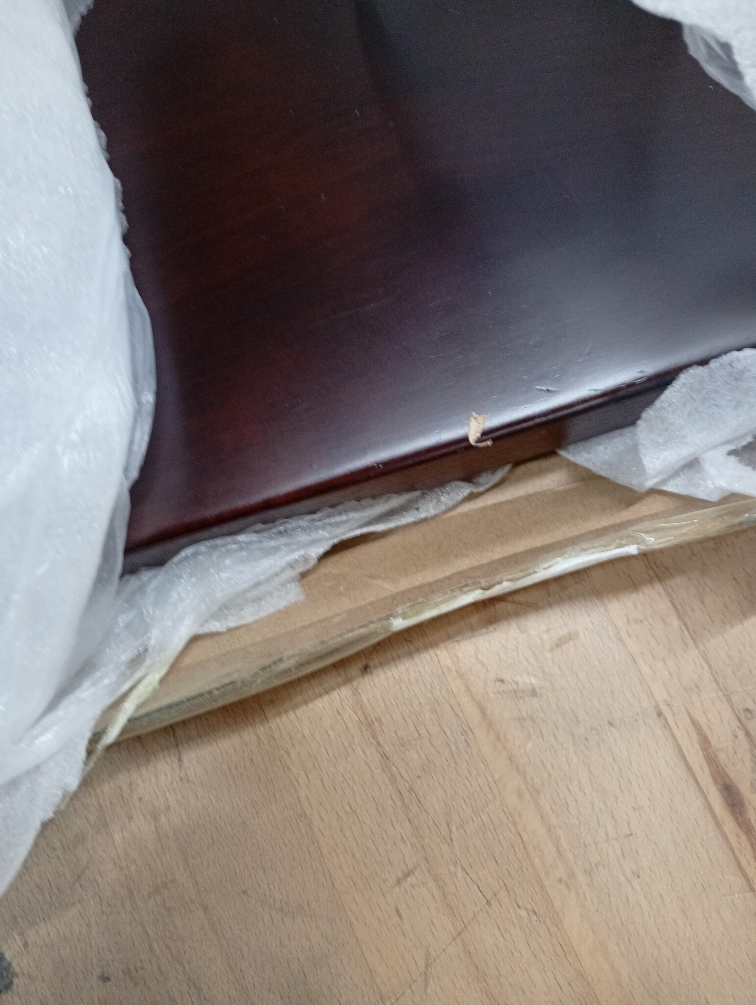 vidaXL Tafelblad vierkant 40x40x2,5cm behandeld eiken donkerbruin