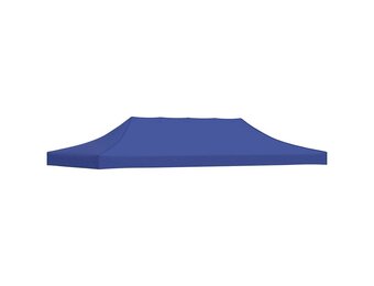 vidaXL Partytentdak 3x6 m blauw