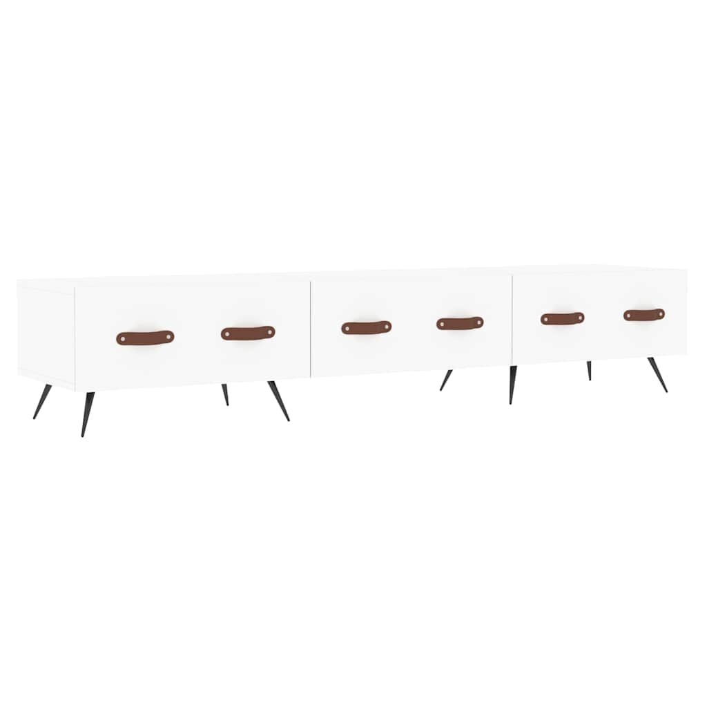 vidaXL Tv-meubel 150x36x30 cm bewerkt hout wit