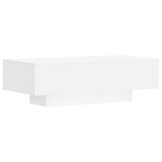 vidaXL Salontafel 100x49,5x31 cm bewerkt hout zwart