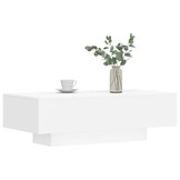 vidaXL Salontafel 100x49,5x31 cm bewerkt hout zwart