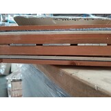 vidaXL Hondenloopplank 120x30 cm massief vurenhout grijs