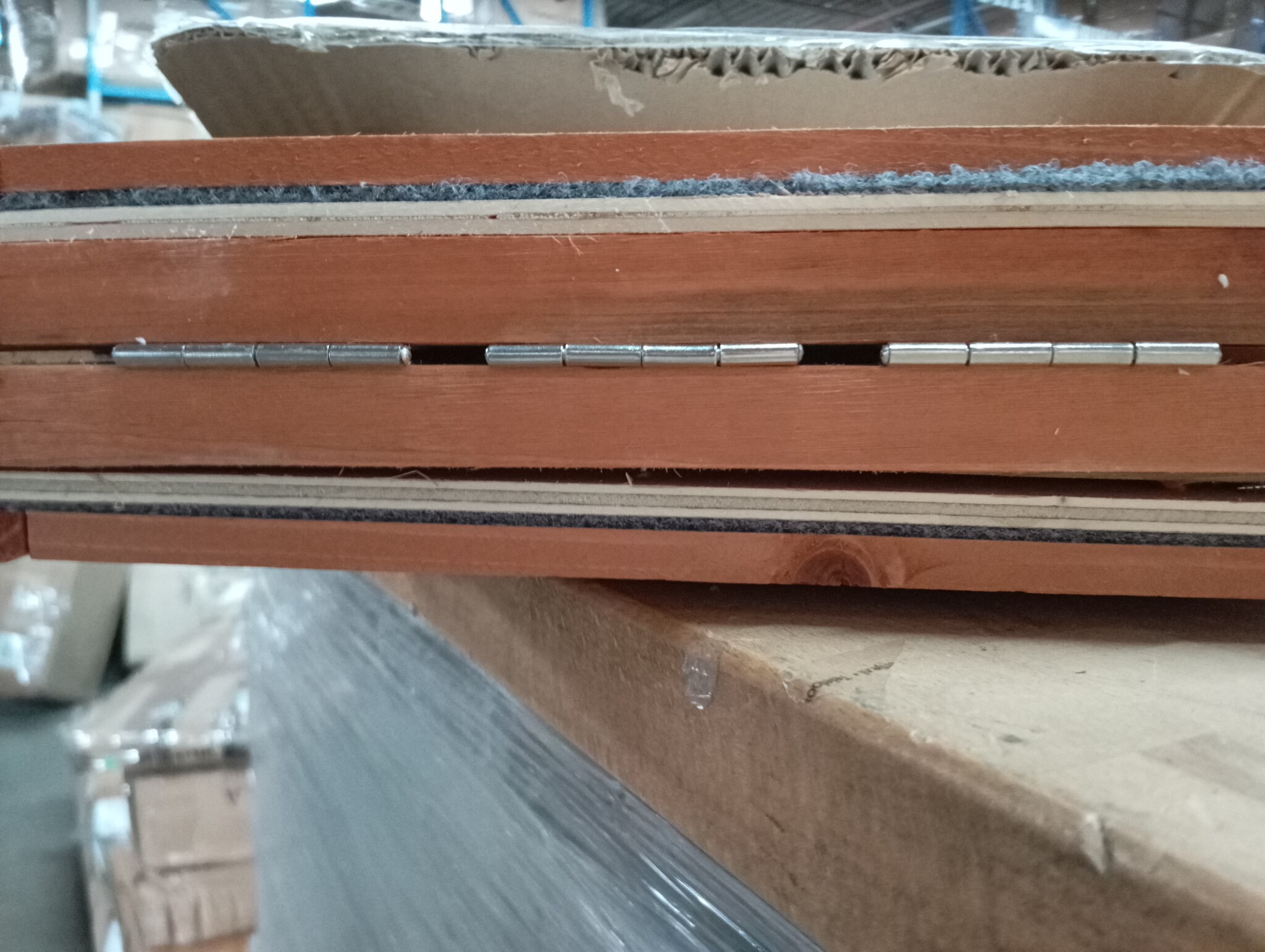 vidaXL Hondenloopplank 120x30 cm massief vurenhout grijs