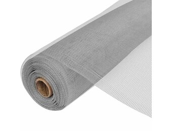 vidaXL Gaas 100x500 cm aluminium zilverkleurig