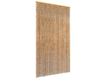 vidaXL Vliegengordijn 100x220 cm bamboe