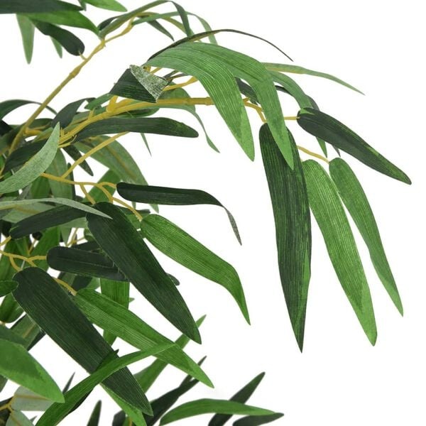 vidaXL Kunstplant bamboe 760 bladeren 120 cm groen