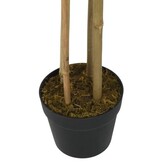 vidaXL Kunstplant bamboe 760 bladeren 120 cm groen