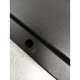 vidaXL Wastafelframe 40x38x83 cm ijzer zwart