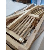 vidaXL Tuinstoelen stapelbaar 2 st massief teakhout
