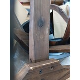 vidaXL Wensfontein met pomp 57x50x112 cm massief vurenhout