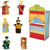 roba Kasperlefiguren van stof, handpoppenset 6-voudig, kinderpoppen voor poppentheater en rollenspel