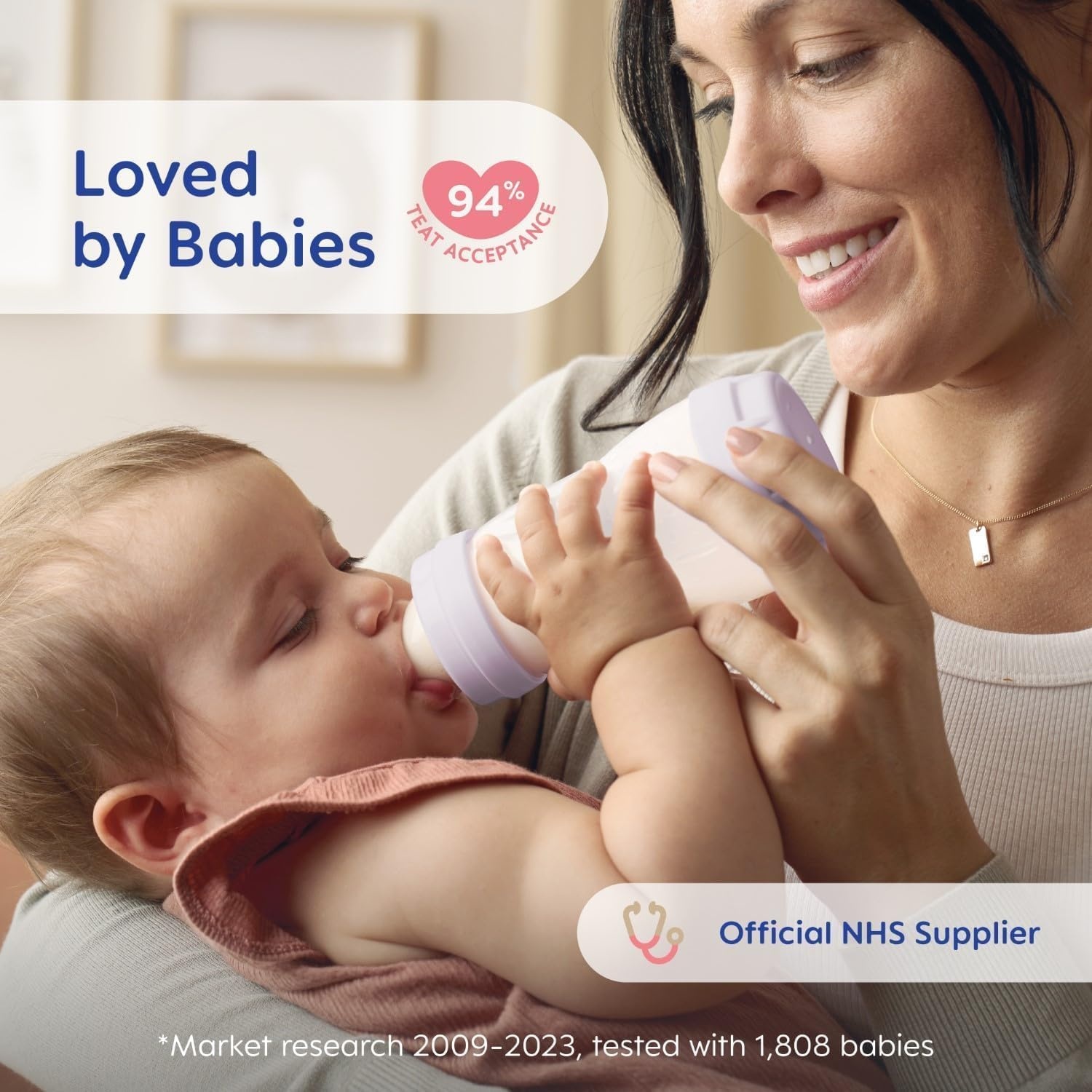 MAM Easy Start Anti-Koliek Babyflessen 260 ml - 2 stuks - Grijs