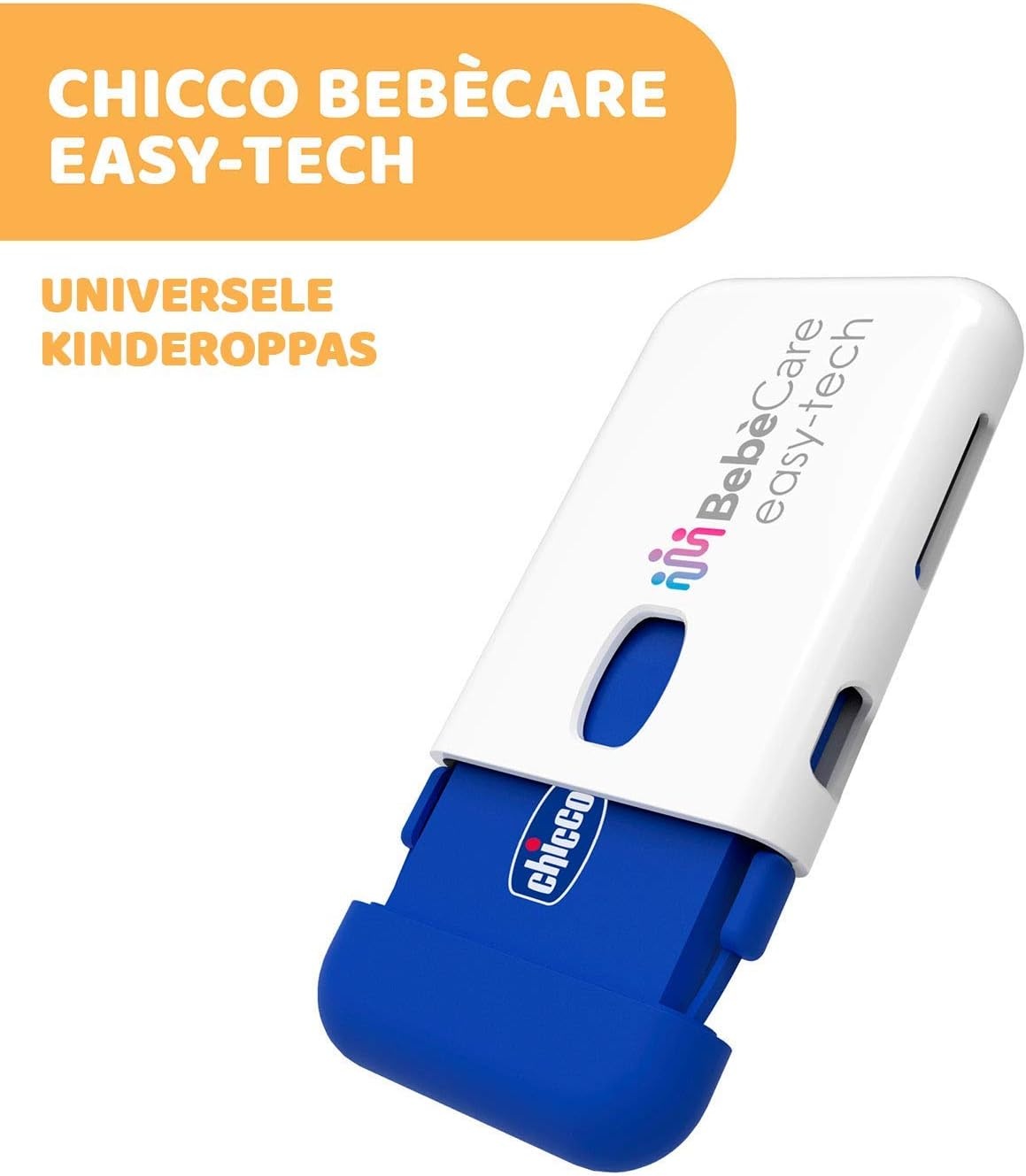 Chicco - Universeel Waarschuwingssysteem - Bevestiging op Autostoeltje - Anti-Verlatingssysteem - Bluetooth - 3 Alarmniveaus