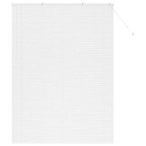 vidaXL Venetiaanse jaloezie Wit 220 x 160 cm 25 mm Aluminium
