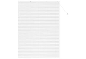 vidaXL Venetiaanse Jaloezie Wit 220x160 cm Aluminium met 34% Korting