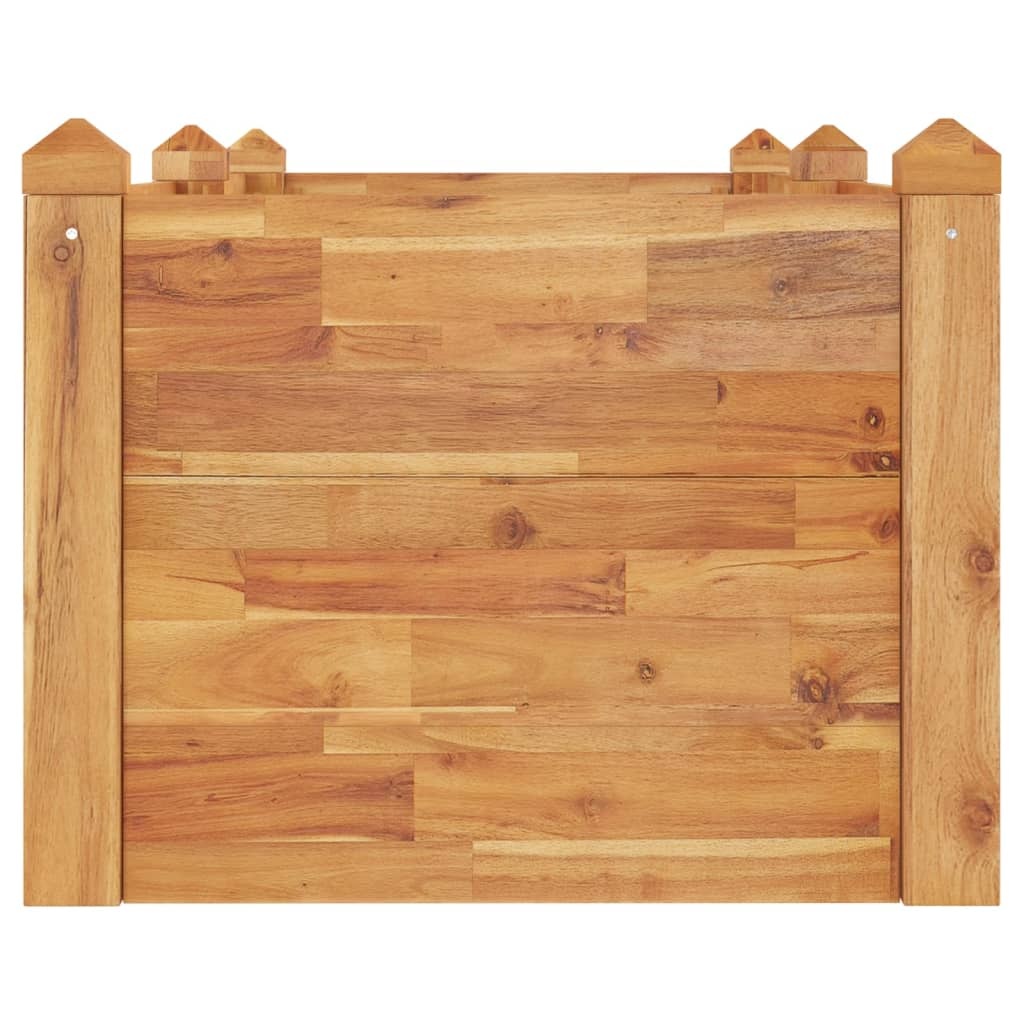 vidaXL Plantenbak verhoogd 160x60x44 cm massief acaciahout