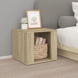 Nachtkastje Sonoma Eiken 41x40x36 cm - 51% Korting!