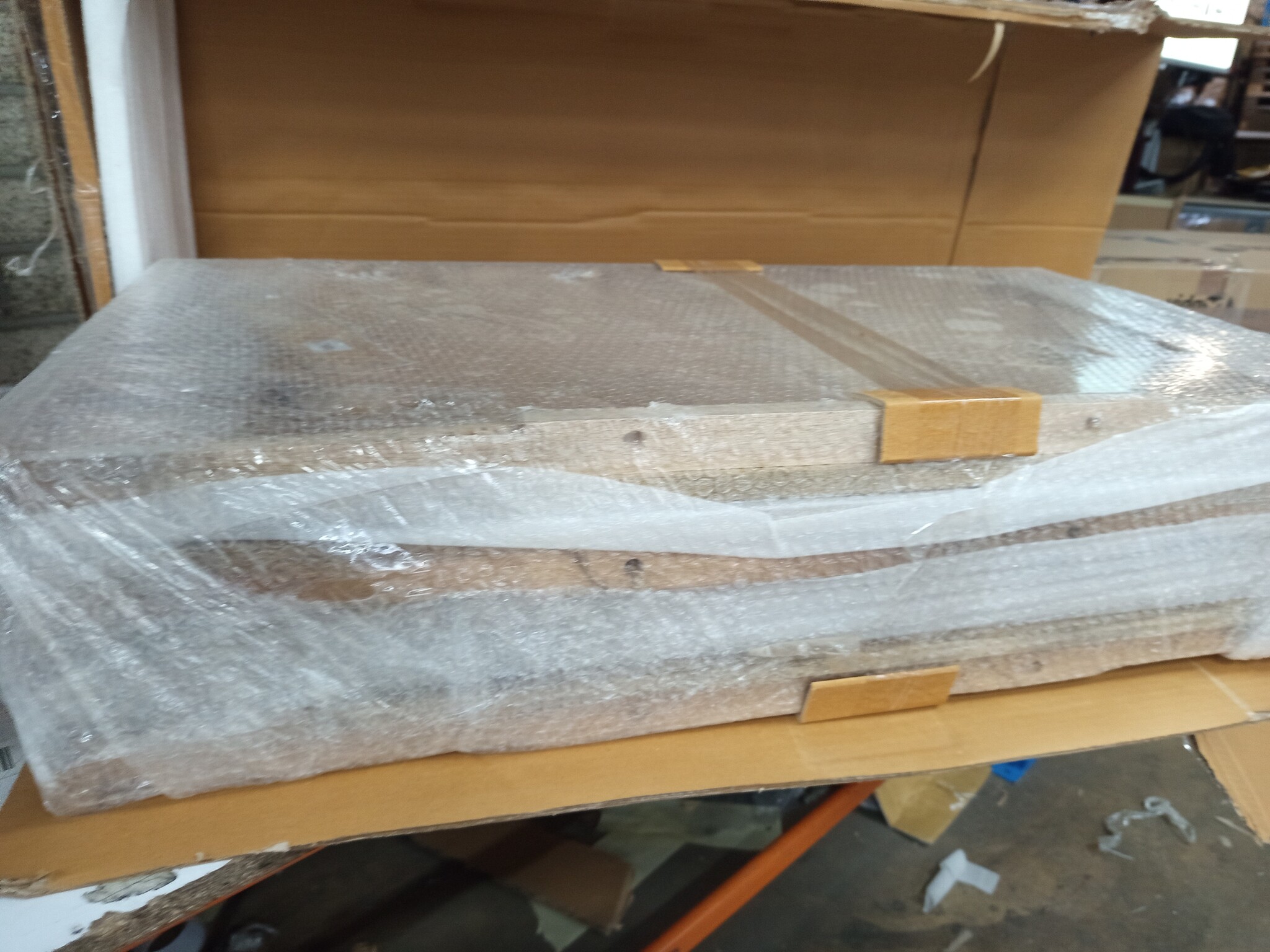 vidaXL Dressoir Wit Massief Hout - 110x30x85 cm - 55% Korting