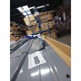 vidaXL Plantenbak verhoogd 100x40x45 cm gegalvaniseerd staal grijs