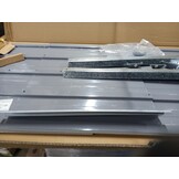 vidaXL Plantenbak verhoogd 100x40x45 cm gegalvaniseerd staal grijs