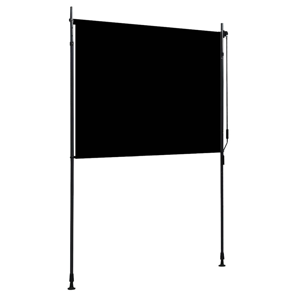 vidaXL Rolgordijn voor buiten 150x270 cm antraciet
