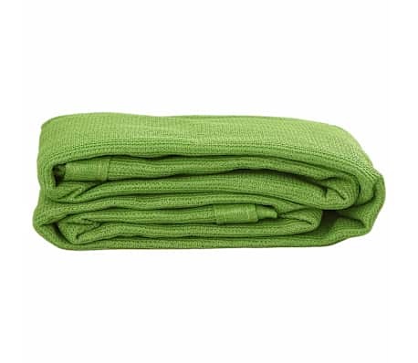 vidaXL Tenttapijt 400x800 cm HDPE lichtgroen