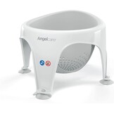 Angelcare Ergonomische badring voor grote badkuip of douche, lichtgrijs, aangenaam zachte zitting