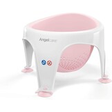 Angelcare Ergonomische badring voor grote badkuip of douche, lichtgrijs, aangenaam zachte zitting