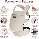 Momcozy Babydrager van pasgeborene tot peuter - een ergonomische, behaaglijke en lichtgewicht draagzak voor 3,2-20 kg, verbeterde lendensteun, Khaki
