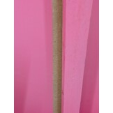 vidaXL Salontafel handbeschilderd massief mangohout roze