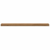 vidaXL Wandschappen 4 st 40x10x1,5 cm bewerkt hout artisanaal eiken