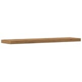 vidaXL Wandschappen 4 st 40x10x1,5 cm bewerkt hout artisanaal eiken